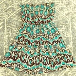 Strapless Summer Dress